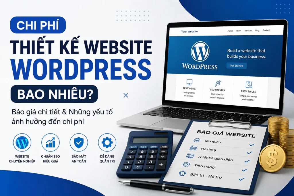 Chi Phi Thiet Ke Website WordPress Bao Nhieu
