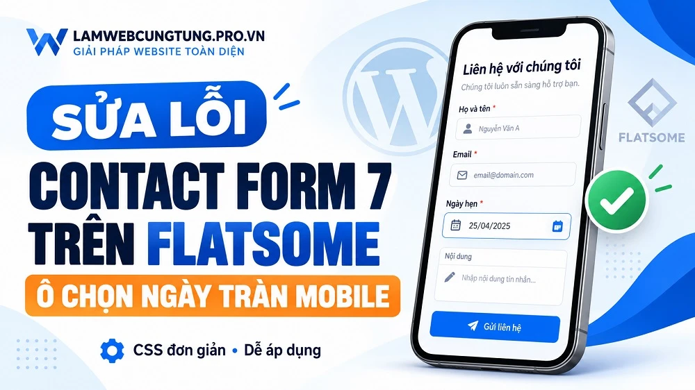 Sửa lỗi Contact Form 7 trên Flatsome