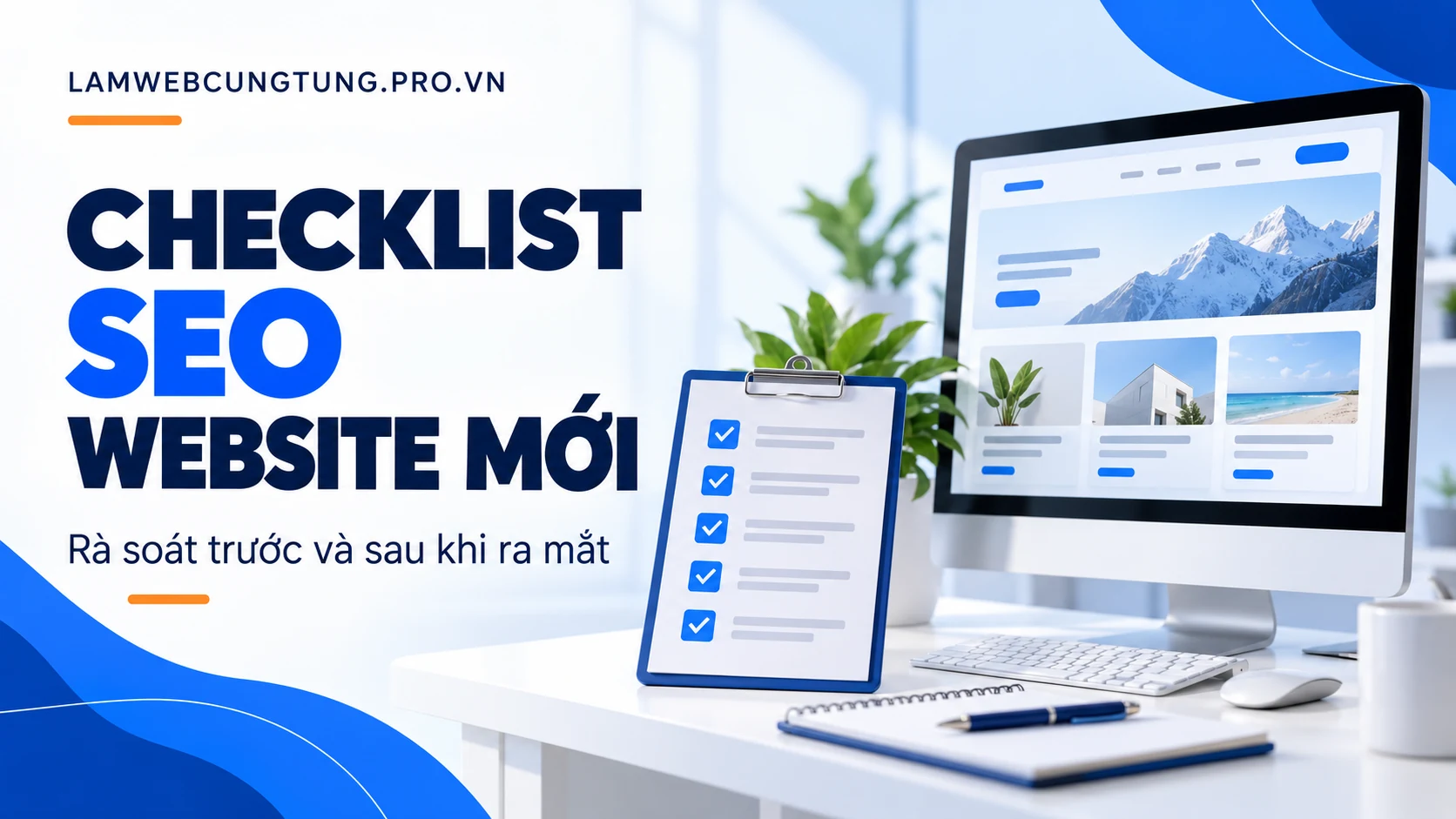 checklist SEO cho website mới
