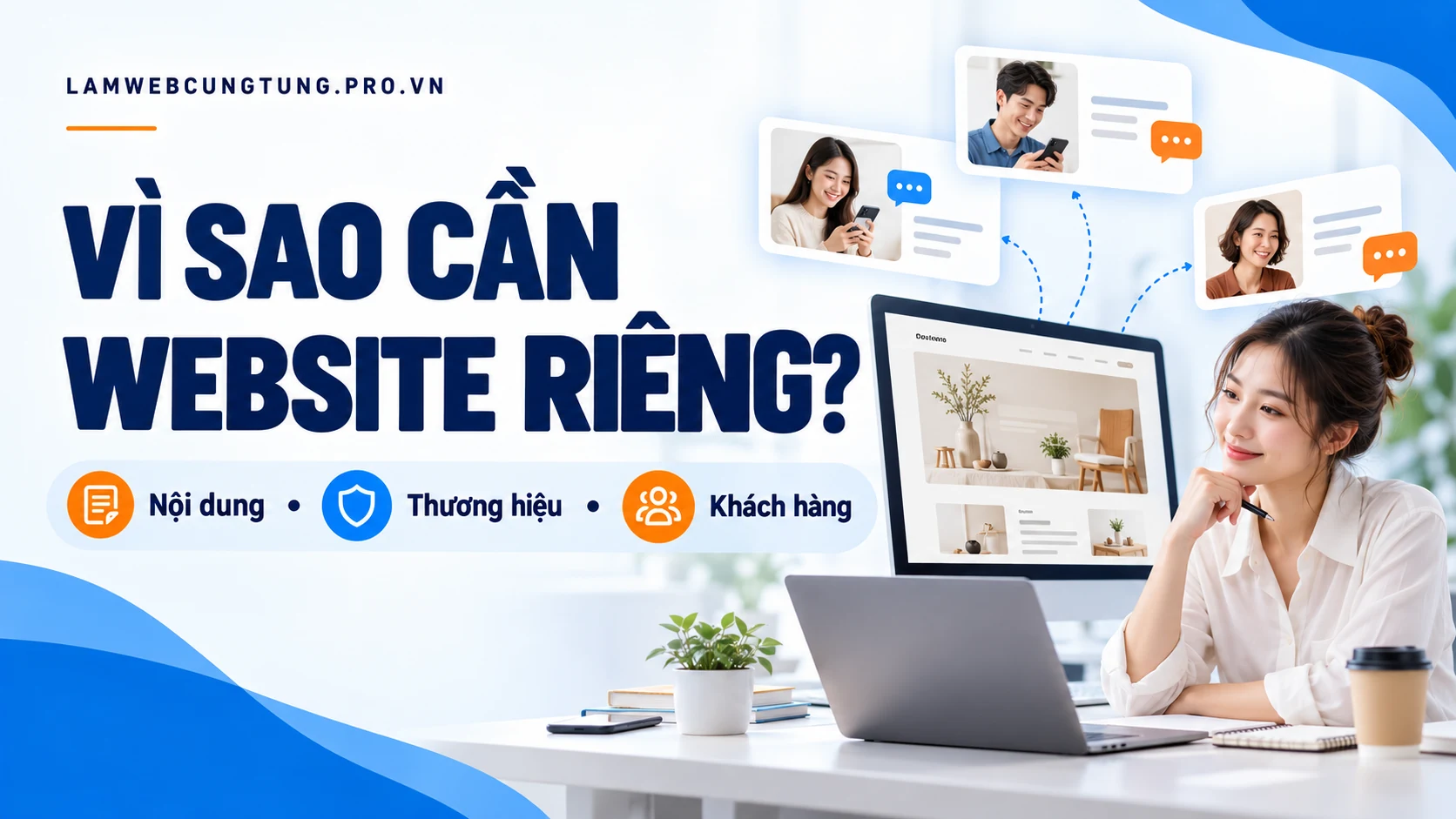 vì sao doanh nghiệp cần website riêng